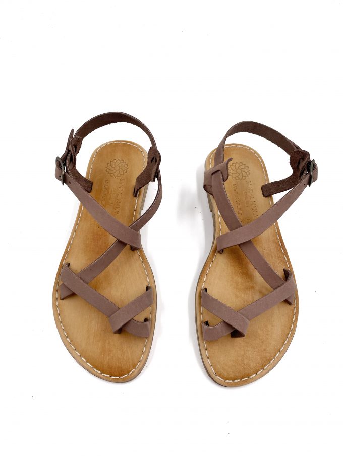 Pisti Gladiator Natural Leather Sandals