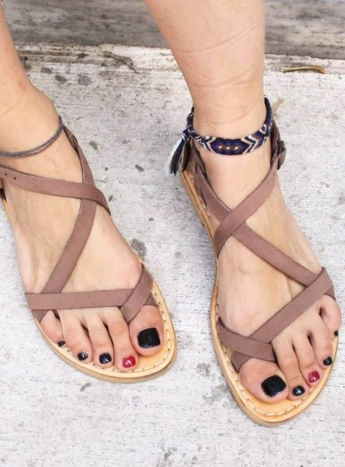 Pisti Gladiator Natural Leather Sandals