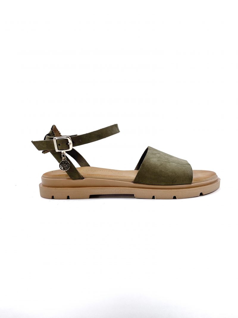 flat open toe leather sandals