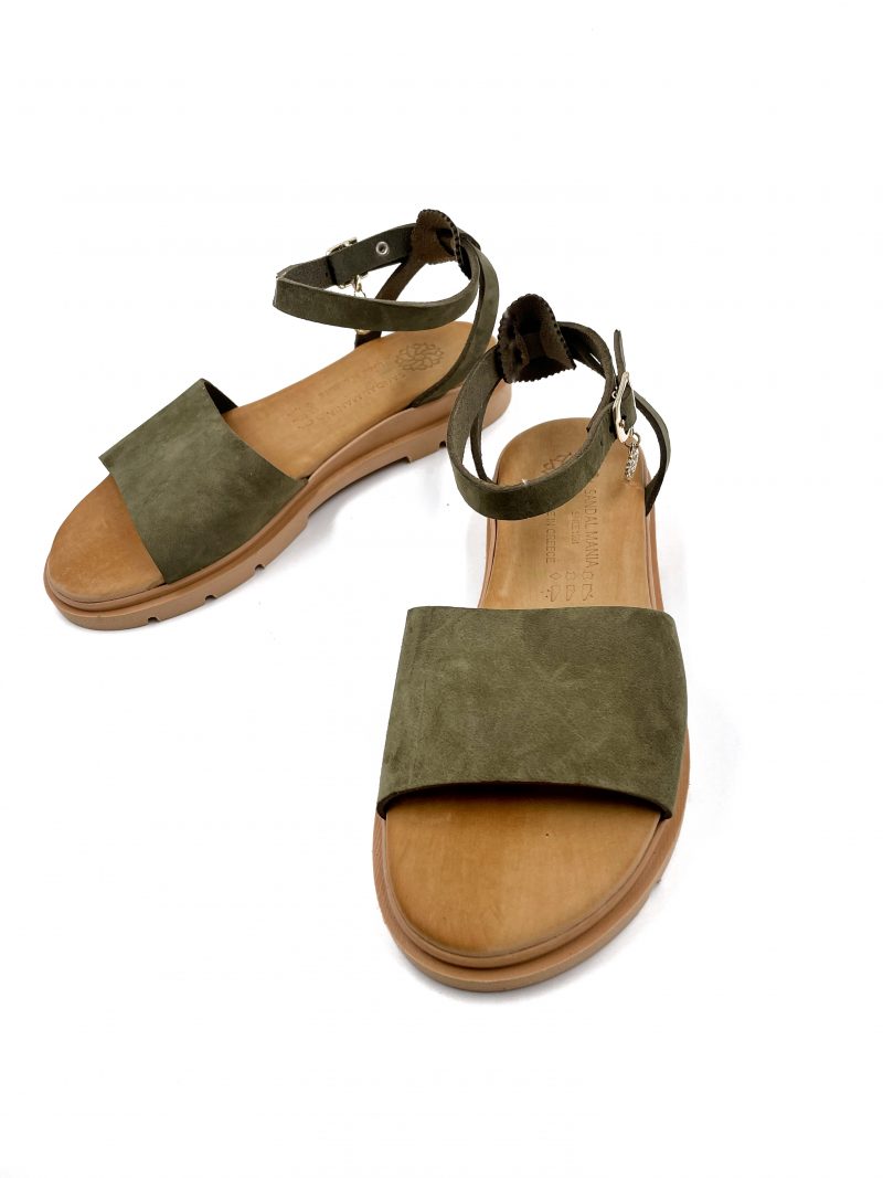 flat open toe leather sandals