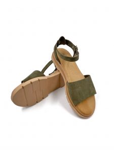 flat open toe leather sandals
