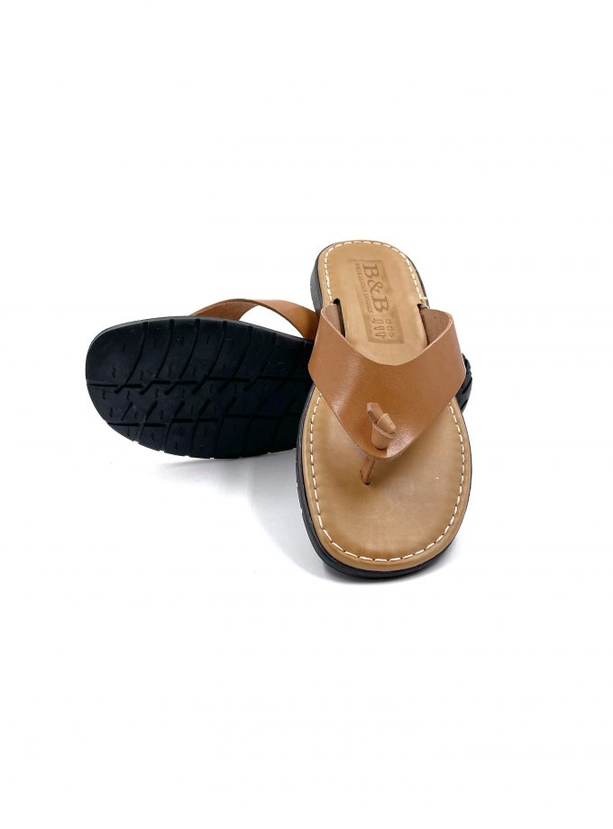 split toe leather sandals nude