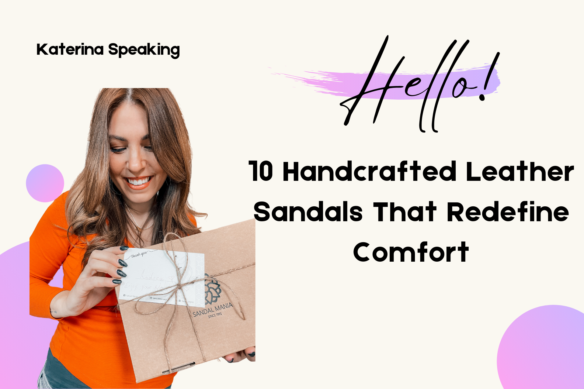 10 Handcrafted Leather Sandals That Redefine Comfort